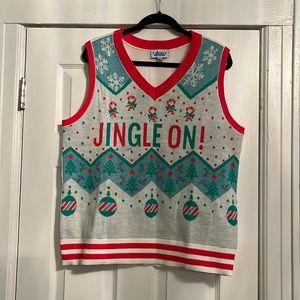 Light Up Christmas Sweater Vest